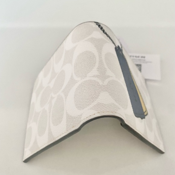 🕶NEW🕶Coach Men wallet/signature colors/canvas leather - Picture 4 of 6